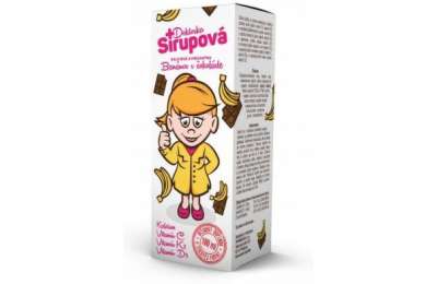 DOKTORKA SIRUPOVA  - Кальциевый сироп со вкусом банана и шоколада, 100 мл